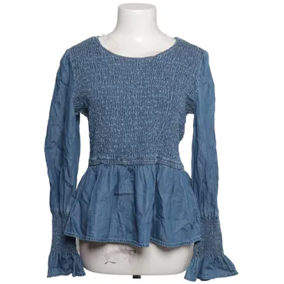 Blouse (Blue) from Anytime Cotton, Tencel