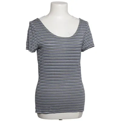 T-shirt (Blue, White) from Clockhouse Elastane, Polyester, Viscose