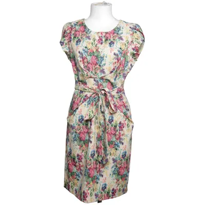 Dress (White, Multicolored) from Darling Elastane, Polyester