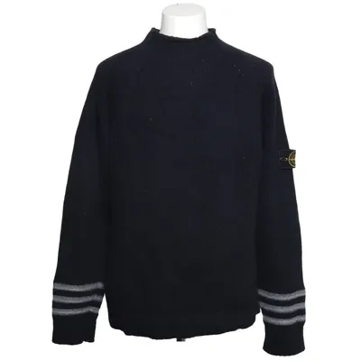 Tröja (Svart) från Stone Island Polyamid, Ull