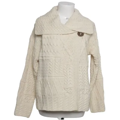Cardigan (Beige) van Carraig Donn Merinowol