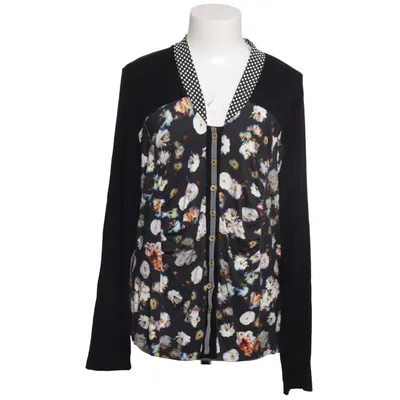 Blouse (Noir, Multicolore) de Eva & Claudi Coton, Élasthane, Polyester, Viscose