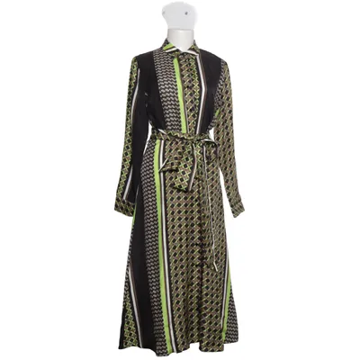 Shirt dress (Black, Green, Multicolored) from Mrs & Hugs Silk