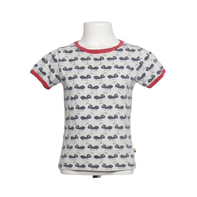 T-shirt (White, Blue, Red) from Loud + Proud Organic cotton