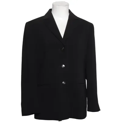 Blazer (Zwart) van Marcona Polyester, Viscose