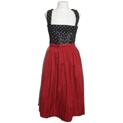 Dirndl (Röd, Svart, Vit) från Country Line Bomull, Polyester