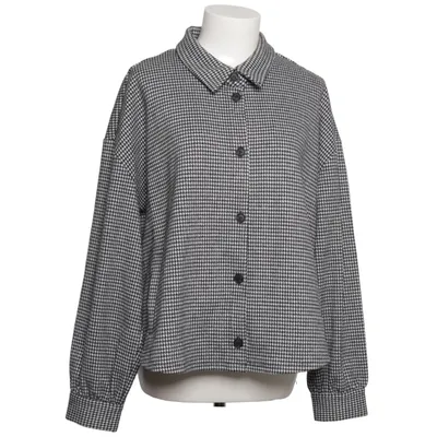 Överskjorta (Svart, Vit) från Yest Elastan, Polyester, Viskos