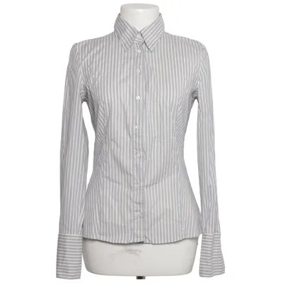 Shirt (Blue, White) from Hugo Boss Cotton, Elastane