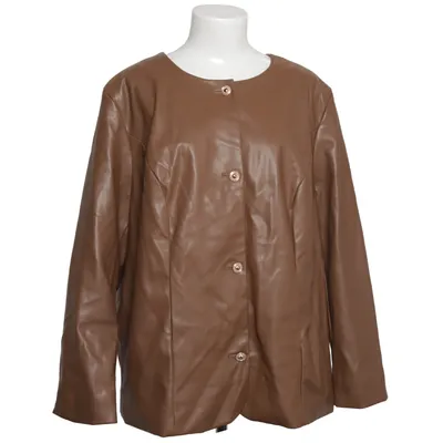 Jakke (Brun) fra Fair Lady Polyester, Polyurethan