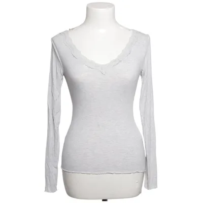 Langærmet t-shirt (Grå) fra Amisu Elastan, Viscose