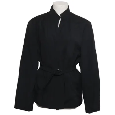 Veste (Noir) de Bernd Berger Soie, Laine