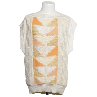 Pull sans manches (Beige, Multicolore) de Yarell Acrylique, Coton, Polyamide, Viscose