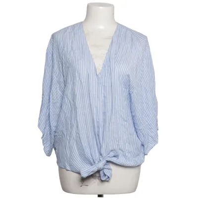 Blouse portefeuille (Bleu, Blanc) de Gap Modal, Viscose