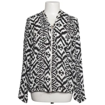 Jacket (Black, White) from Created by Chic Polyester
