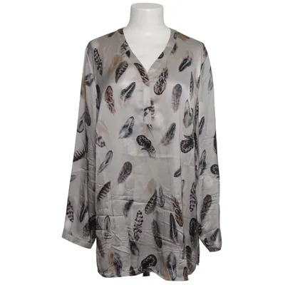 Blouse (Gray, Multicolored) from Anna Aura Silk