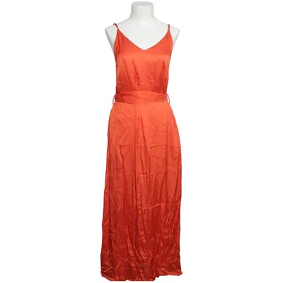 Långklänning (Orange) från Surkana Elastan, Polyester, Viskos