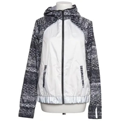 Träningsjacka (Svart, Vit) från Decathlon Polyester