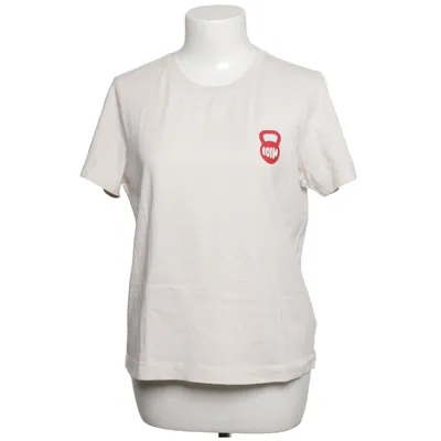 T-shirt (Beige) fra ICIW Bomuld, Viscose