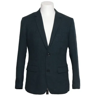 Blazer (Blauw) van Farah Katoen, Polyester