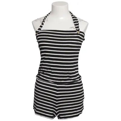 Buksedragt (Sort, Hvid) fra Seite*1Girl Elastan, Viscose
