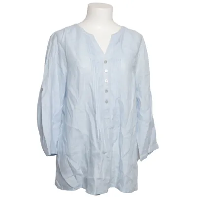 Bluse (Blau) von Collection L. Leinen