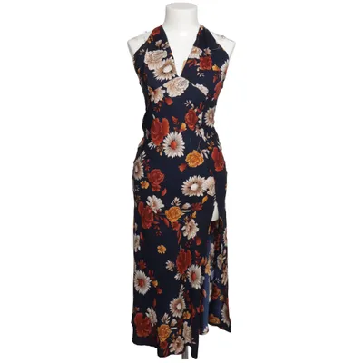Maxi jurk (Blauw, Meerkleurig) van Parallel Lines Elastaan, Polyester