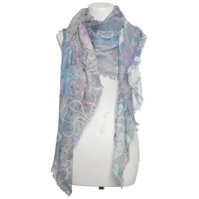 Shawl (Blue, Gray, Multicolored) from Two Blue Sisters