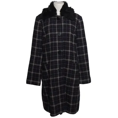 Mantel (Blau, Weiß) von Michele Boyard