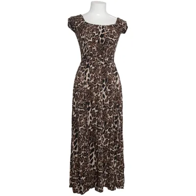 Maxikjole (Brun, Sort, Beige) fra Stella Morgan Viscose