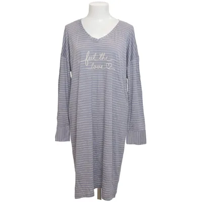 Nattlinne (Blå, Vit) från Triumph Bomull, Modal