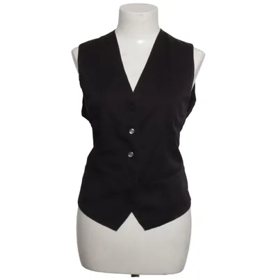 Suit vest (Black) from Jobeline Cotton, Polyester