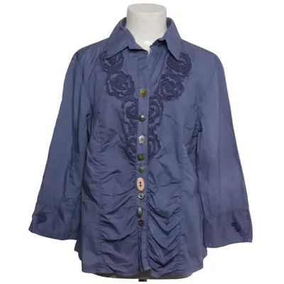 Blouse (Blue) from Elisa Cavaletti Cotton, Elastane