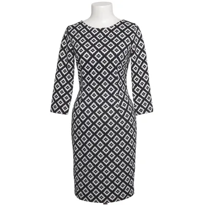 Klänning (Svart, Vit) från Lucy & Co. Elastan, Polyester
