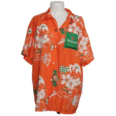 Chemise à manches courtes (Orange, Multicolore) de Heineken Polyester recyclé
