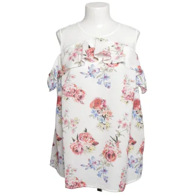 Top (Hvid, Flerfarvet) fra Bodyflirt Elastan, Polyester