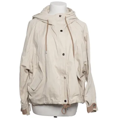 Jacket (Beige) from Ichi Cotton, Polyamide, Polyester