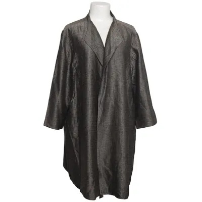 Jacka (Grå) från Eileen Fisher Bomull, Silke