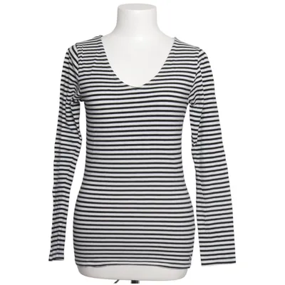 Långärmad t-shirt (Svart, Vit) från Garcia Jeans Bomull, Elastan