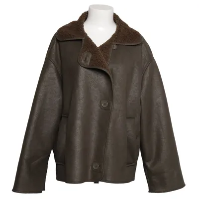 Shearling jacket (Green, Brown) from Jake*s Polyester