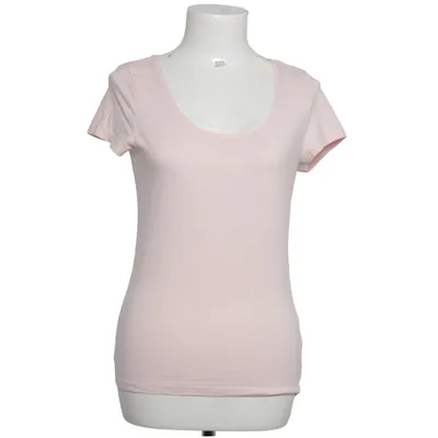 T-shirt (Pink) fra H&M Basic Bomuld, Elastan, Polyester