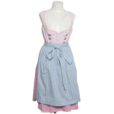 Dirndl (Rosa, Blå, Vit) från Angermaier Bomull