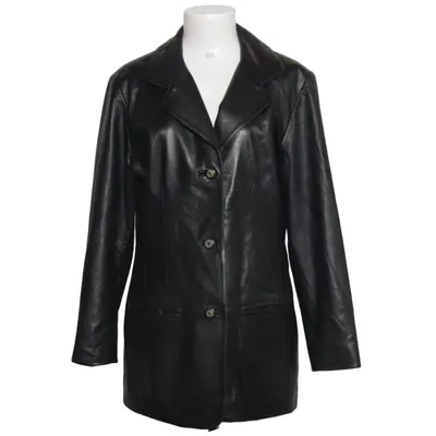 Blazer en cuir (Noir) de Helline Polyester