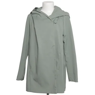 Regnfrakke (Grøn) fra Stefanel Elastan, Polyester