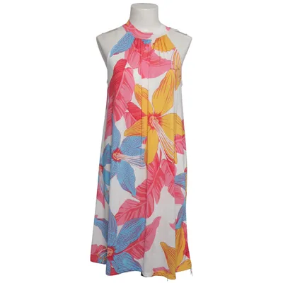 Jurk (Wit, Blauw, Rood, Meerkleurig) van Pink Cherry Elastaan, Polyester