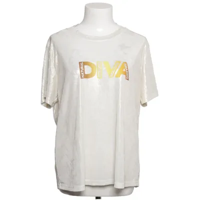 T-shirt (Vit, Guldfärgad) från Diva