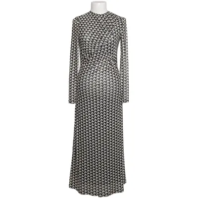 Långklänning (Svart, Beige) från Edited Elastan, Återvunnen polyester