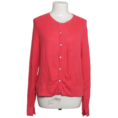 Cardigan (Rouge) de Zara Knit Élasthane, Polyamide, Viscose