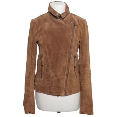 Bikerjack (Bruin) van Freaky Nation Leer, Polyester
