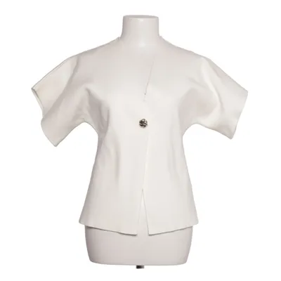 Bolero (Hvid) fra Primark Polyester, Viscose, Uld