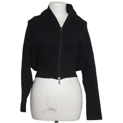 Sweat à capuche (Noir) de Cora Kemperman Coton, Élasthane, Lin, Modal